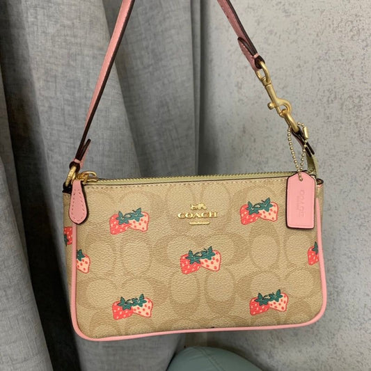 Strawberry Print coach bag (WITH BOX) (IMMEDIATE DELIVERY AVAILABLE)