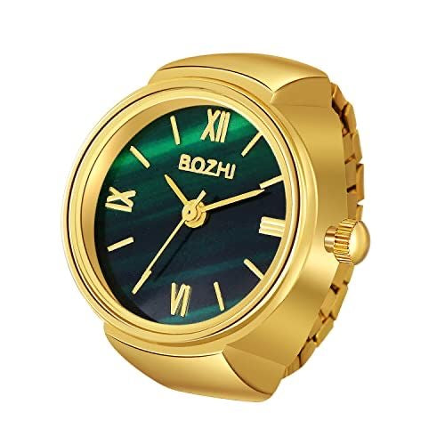 Green Montres Watch Ring