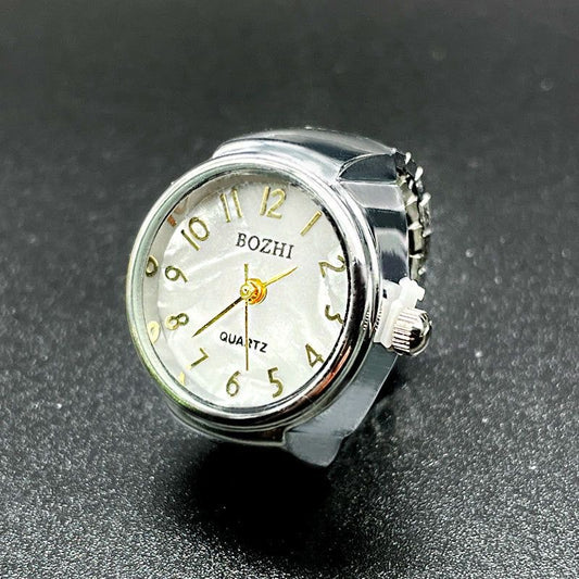 Silver Casio Watch Ring