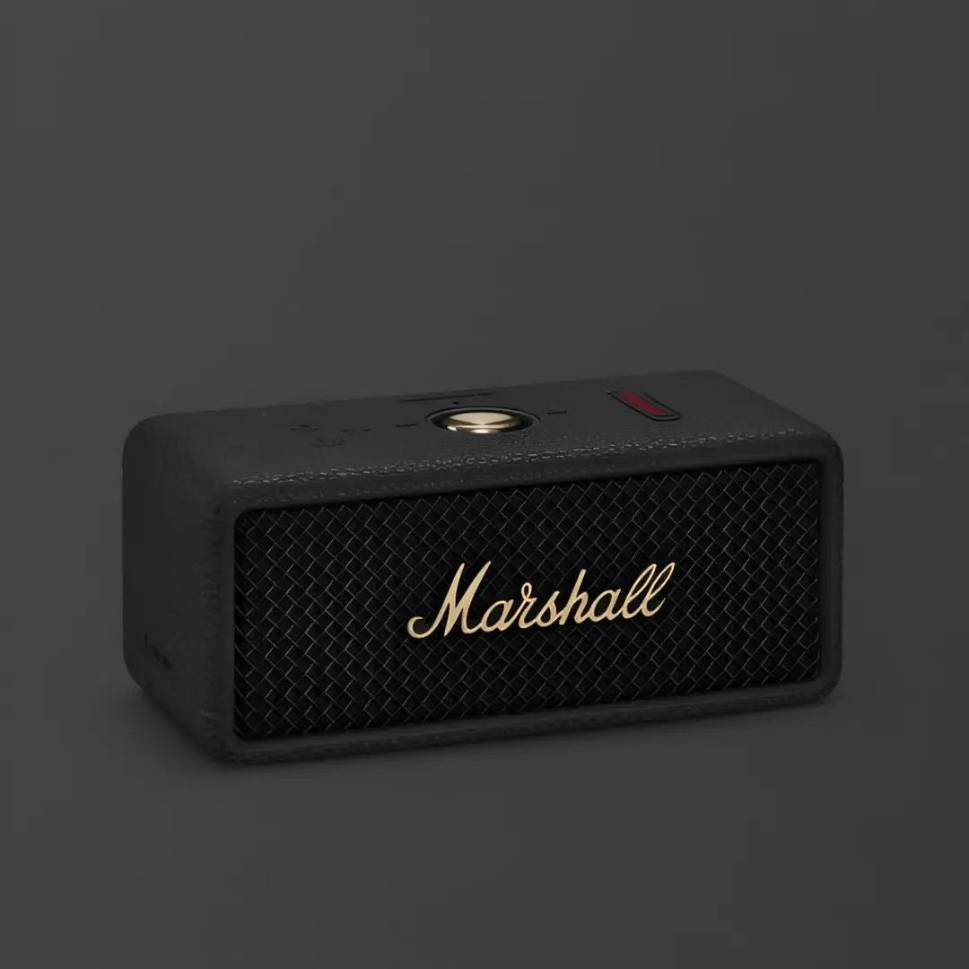 Black Marshall Emberton ll Portable Bluetooth speaker  (20-25 DELIVERY DAYS)