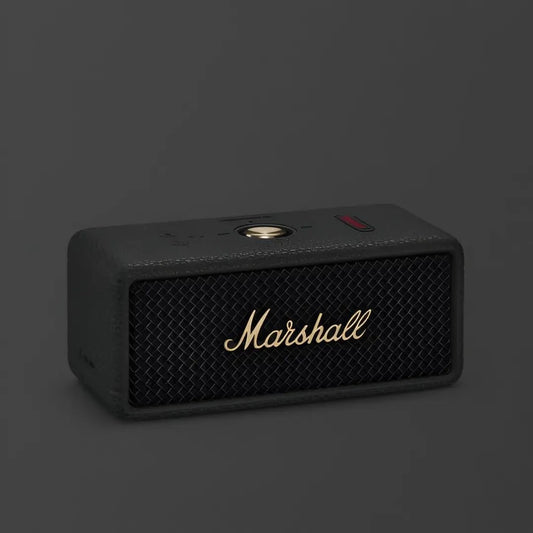 Black Marshall Emberton ll Portable Bluetooth speaker  (20-25 DELIVERY DAYS)