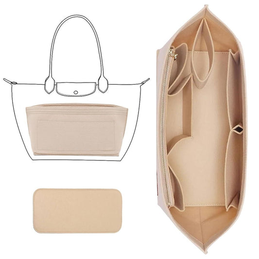 Large Felt bag organizer (felt insert) for bags