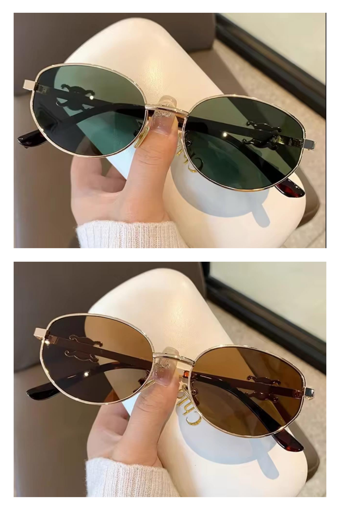 Celine with logo glasses  ( in stock)