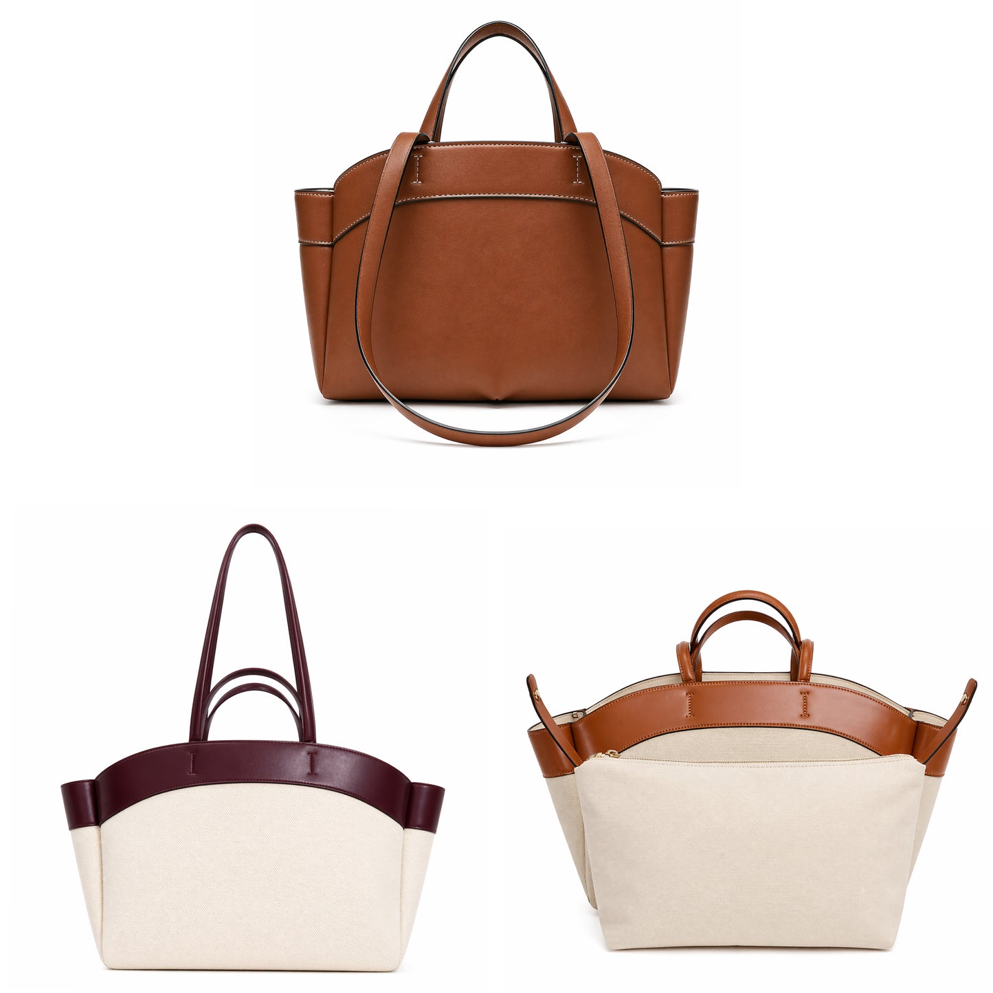 Zara Leather tote bag