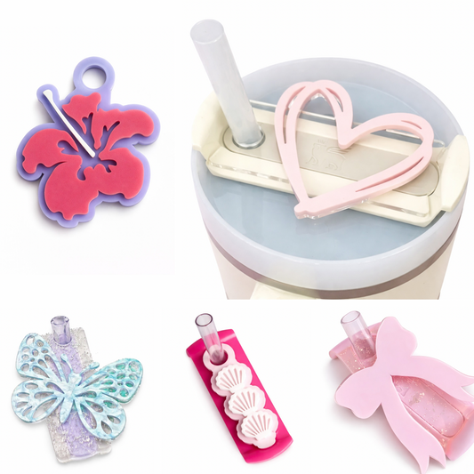 Acrylic tumblr lids charm