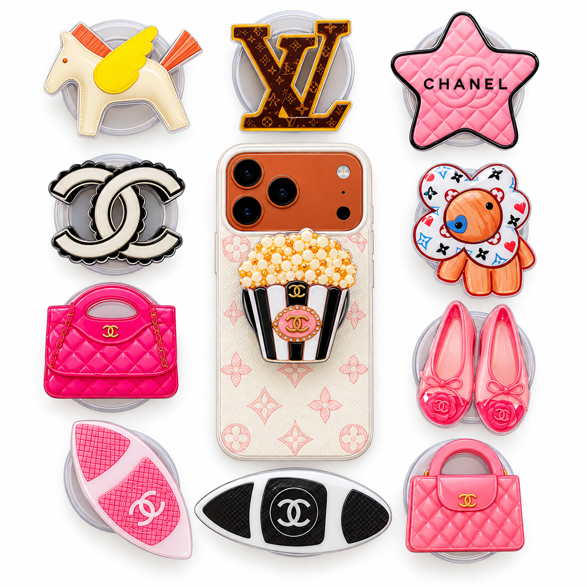 Luxury Designer Pop Socket Collection