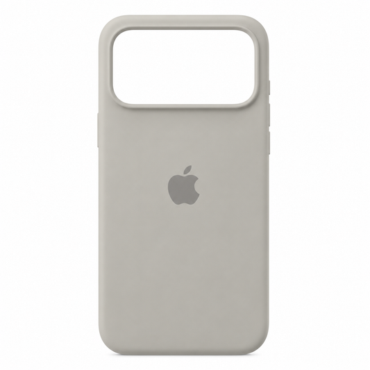Iphone silicone Case Ash Gray