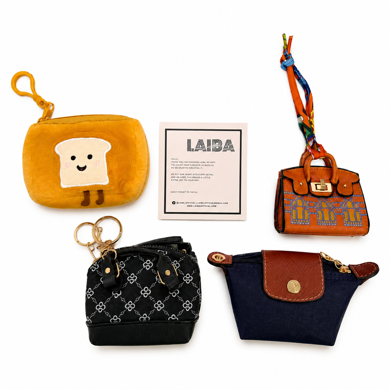 4pcs Bag accessories value pack 8