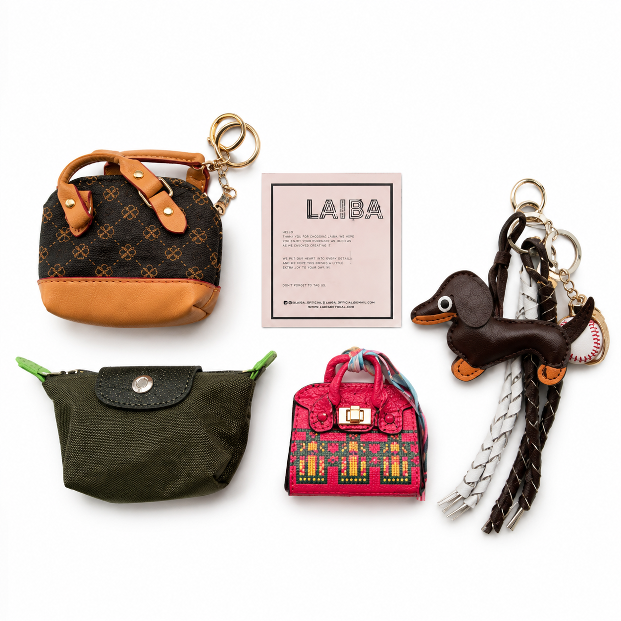 4pcs Bag accessories value pack 6