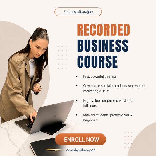 RECORDED BUSINESS COURSE