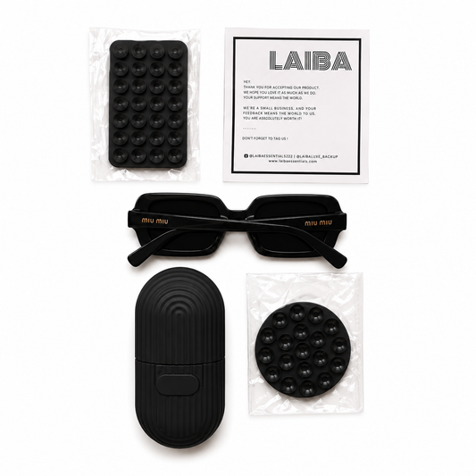 4pc Black Theme Essentials/Accessories Value Pack 9