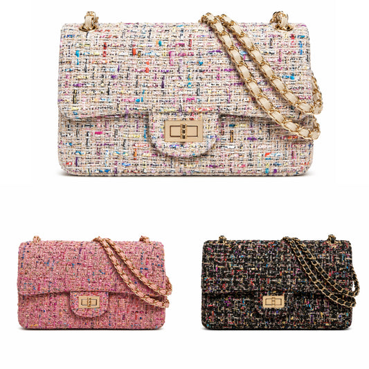 Tweed Bag (IMMEDIATE DELIVERY AVAILABLE)