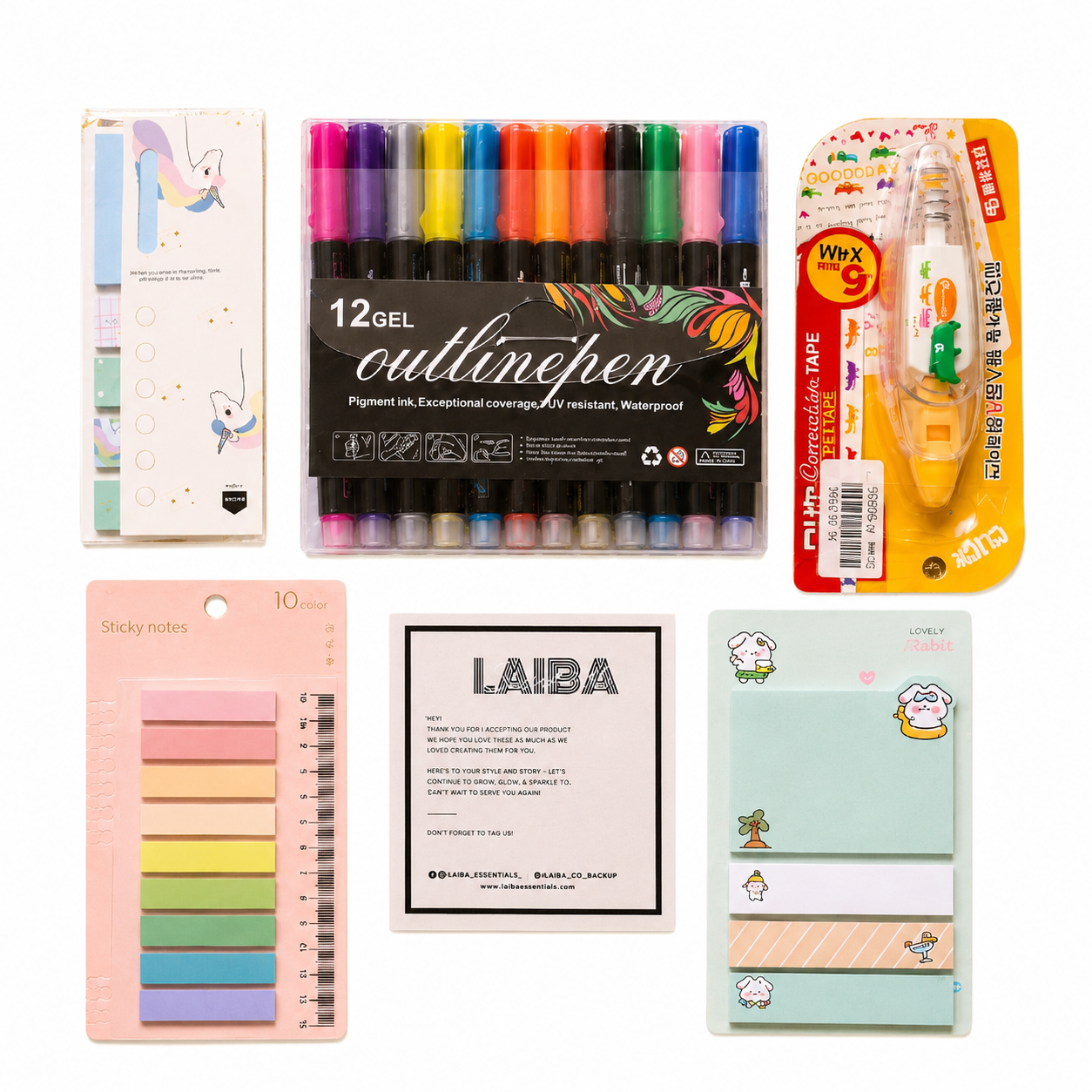 5pc Stationery Value pack