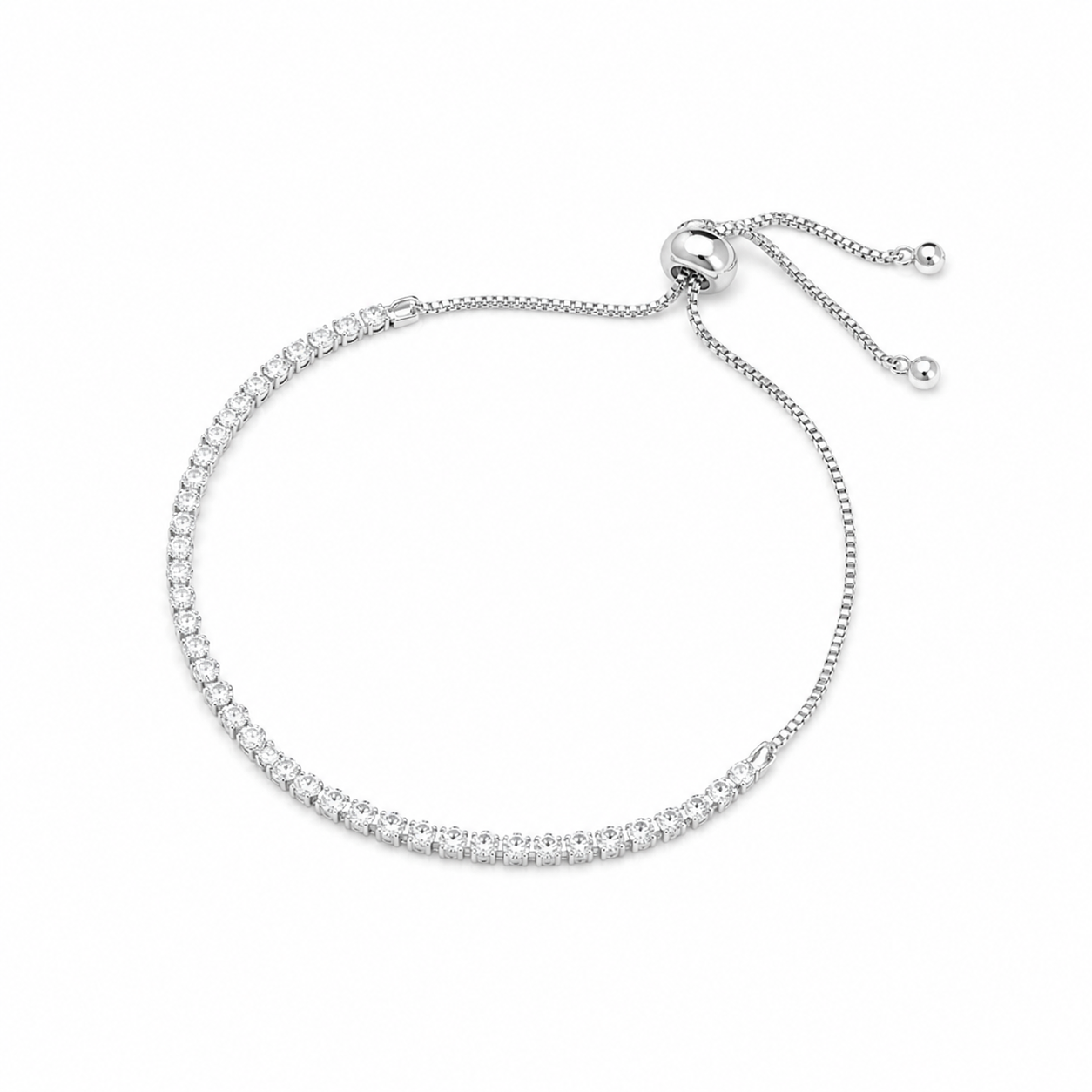 Luxe Crystal Slider Bracelet