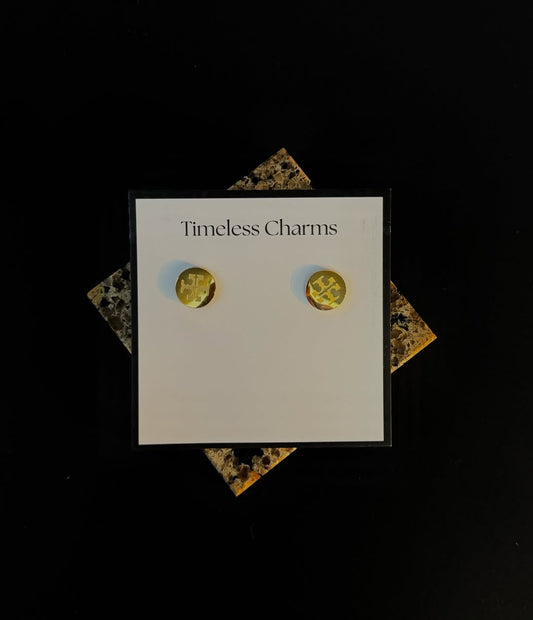 Tory Burch circle studs