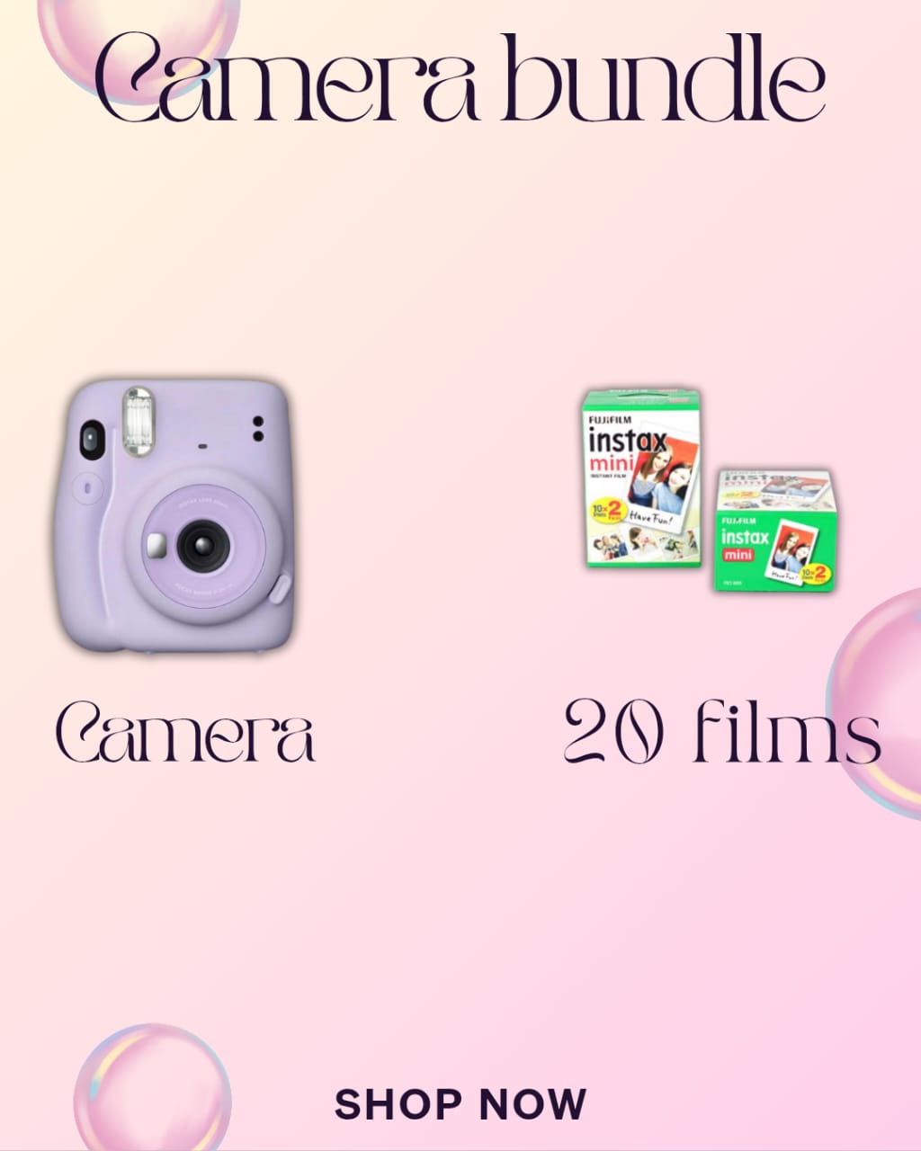Purple Camera Bundle