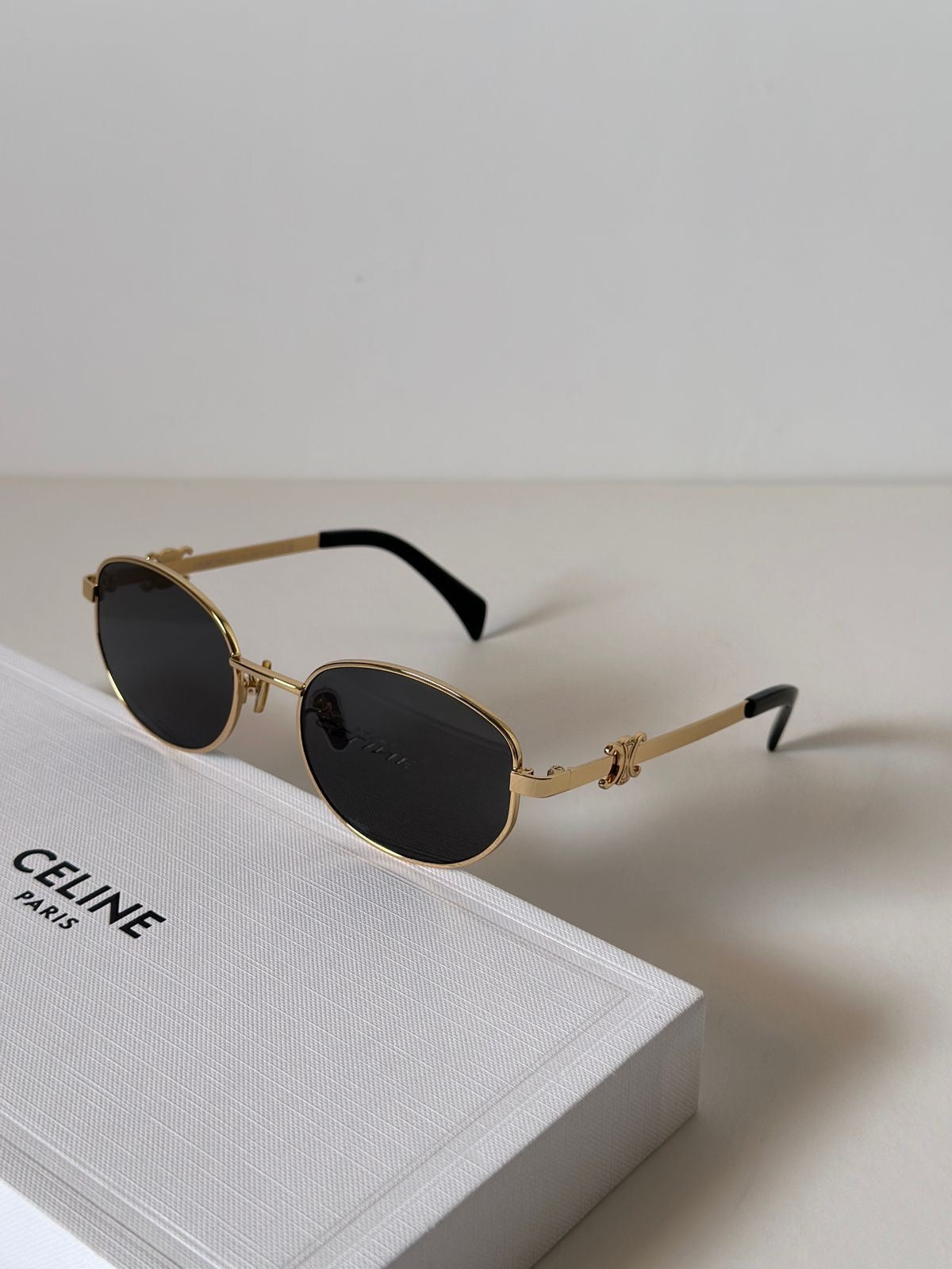 Celine with logo glasses  ( in stock)