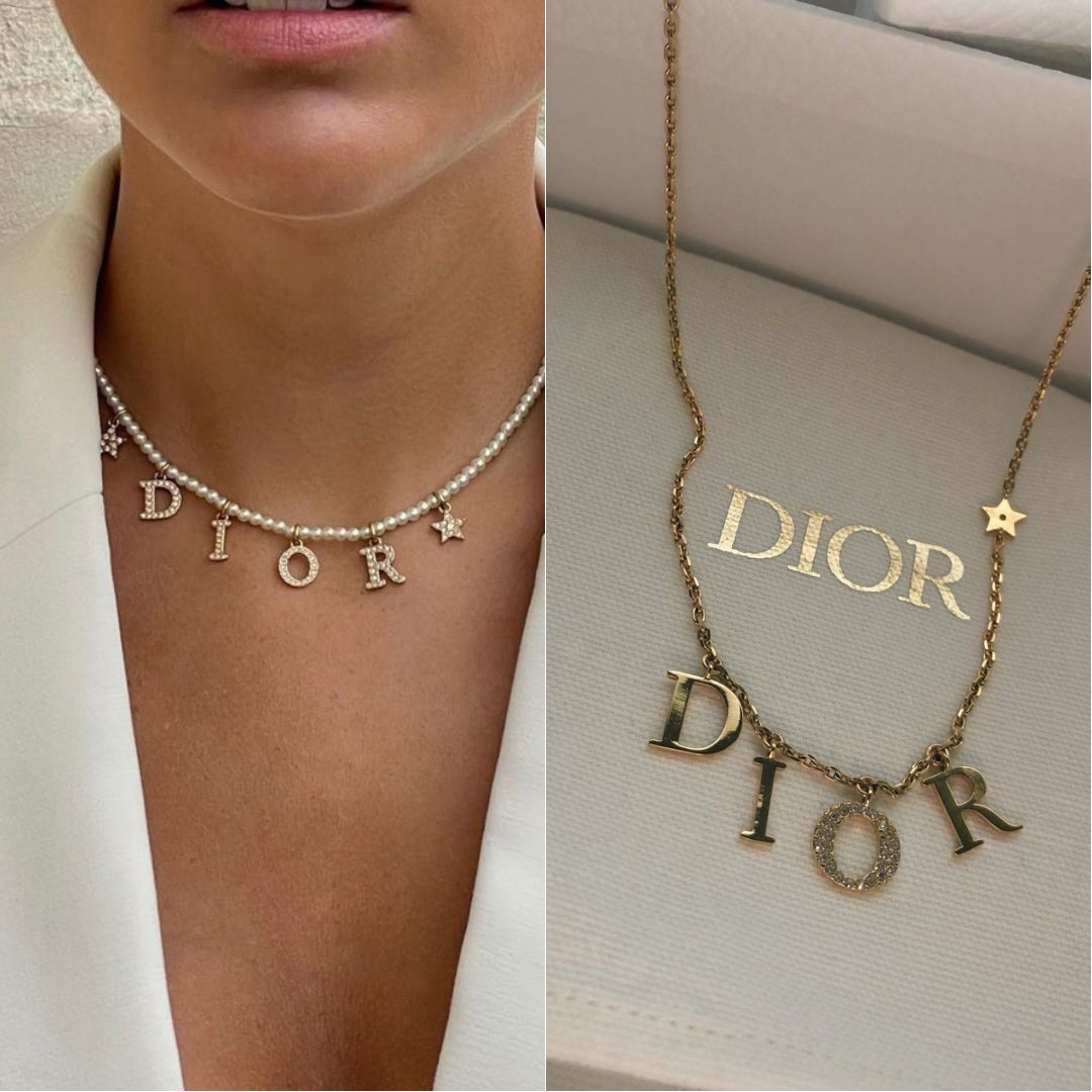 Studded Dior Necklace