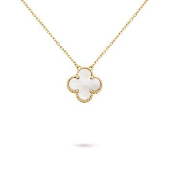 White Clover Necklace