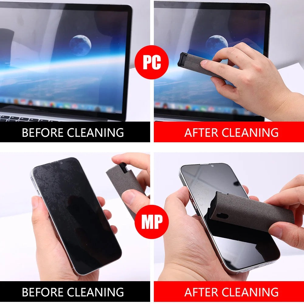 2 in 1 Screen Cleaner Spray🫧🧻