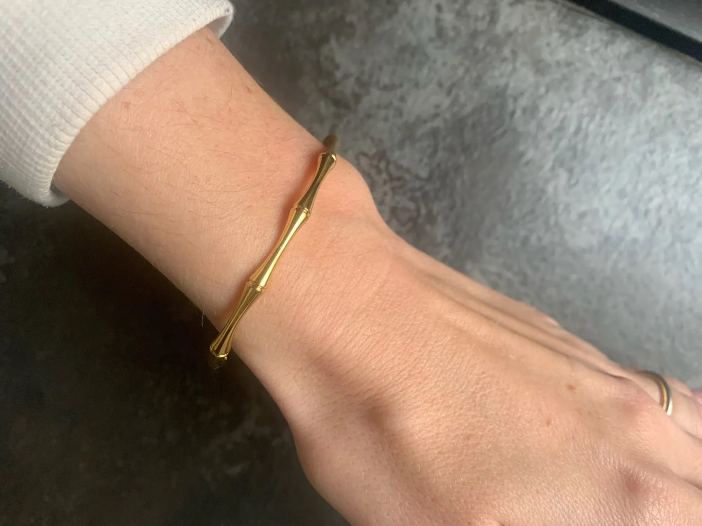 Bamboo classic bangle 🎋