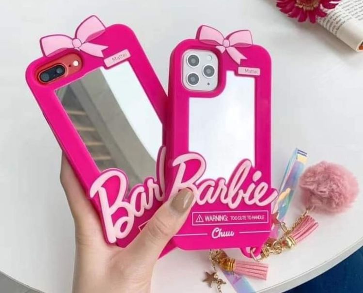 Barbie inspired phone cases