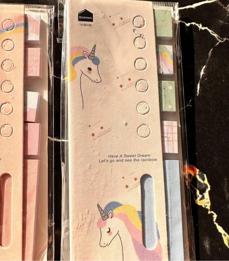 Unicorn sticky notes