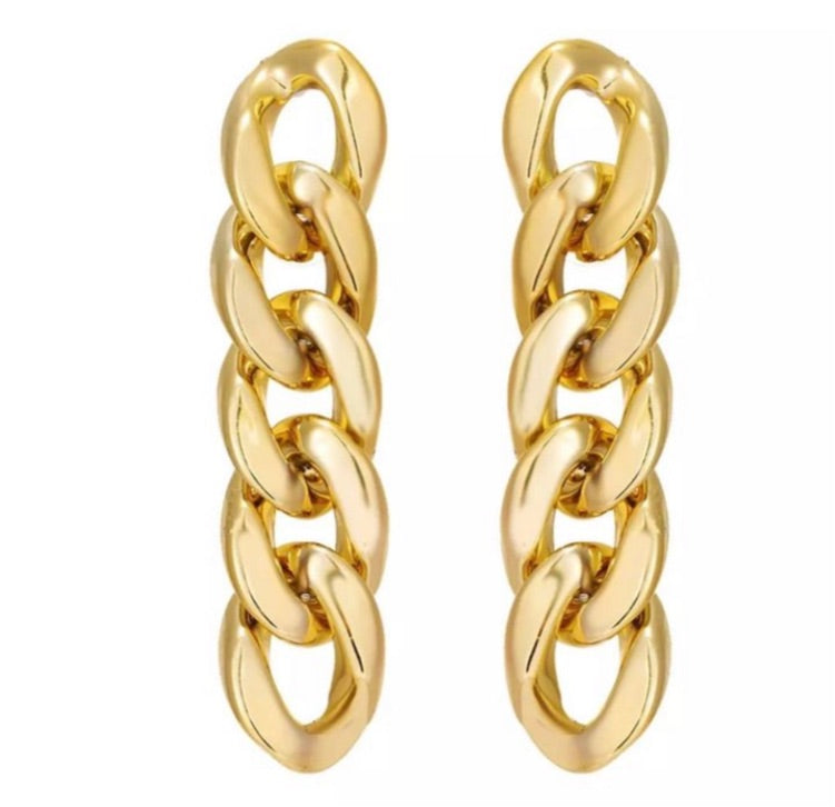 Vintage Chain Drop Earring