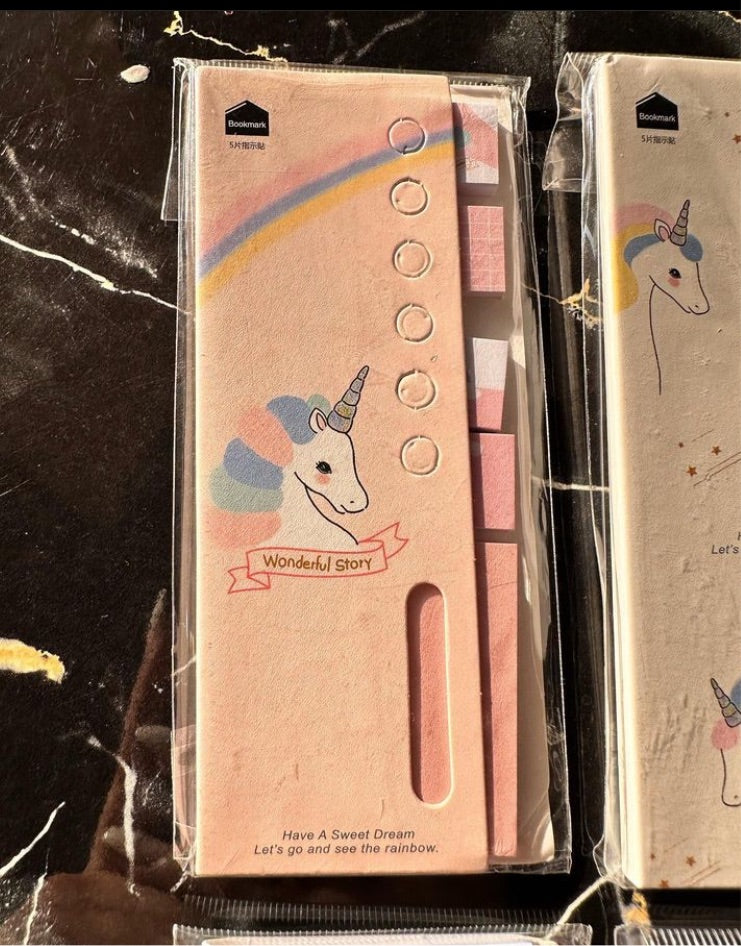 Unicorn sticky notes