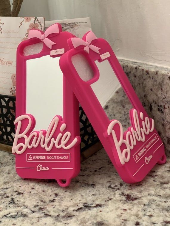 Barbie inspired phone cases