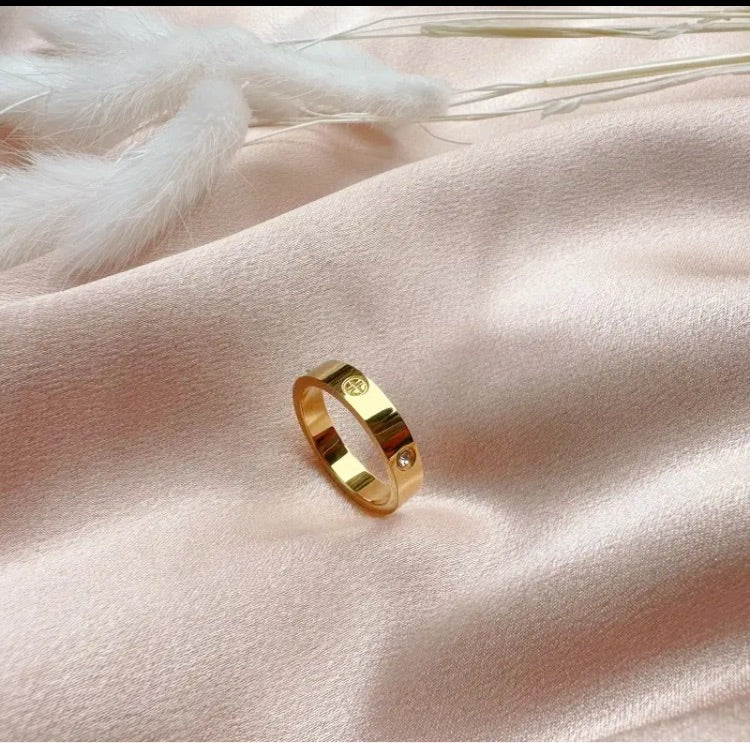 Cartier ring golden