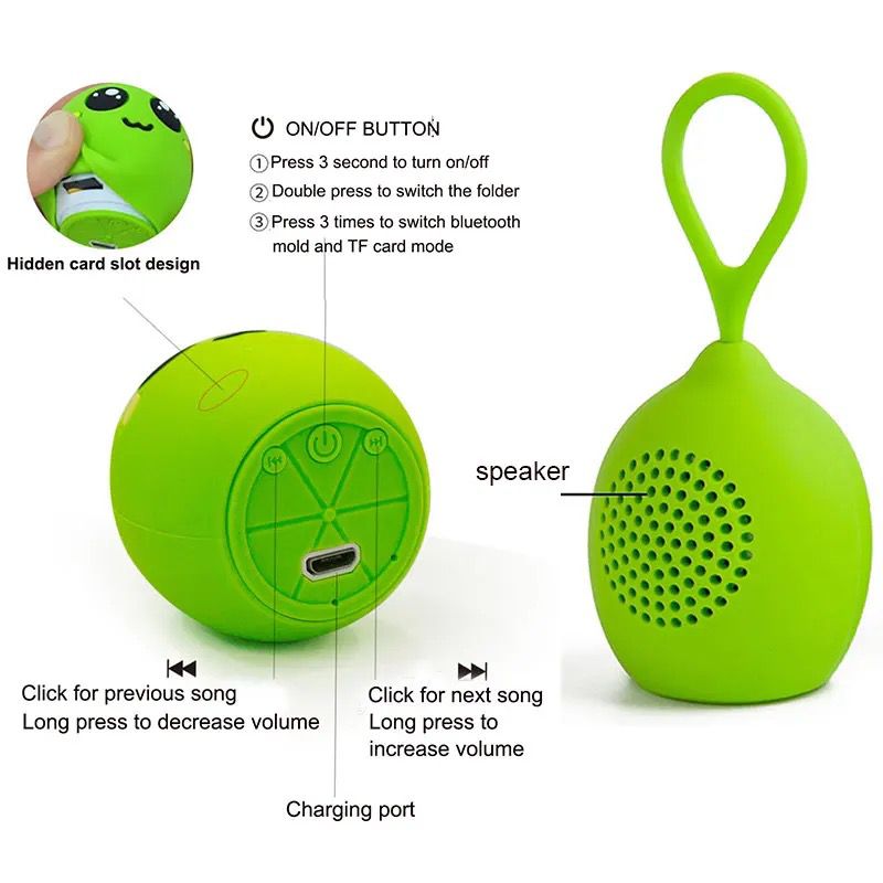 Mini animal design speaker