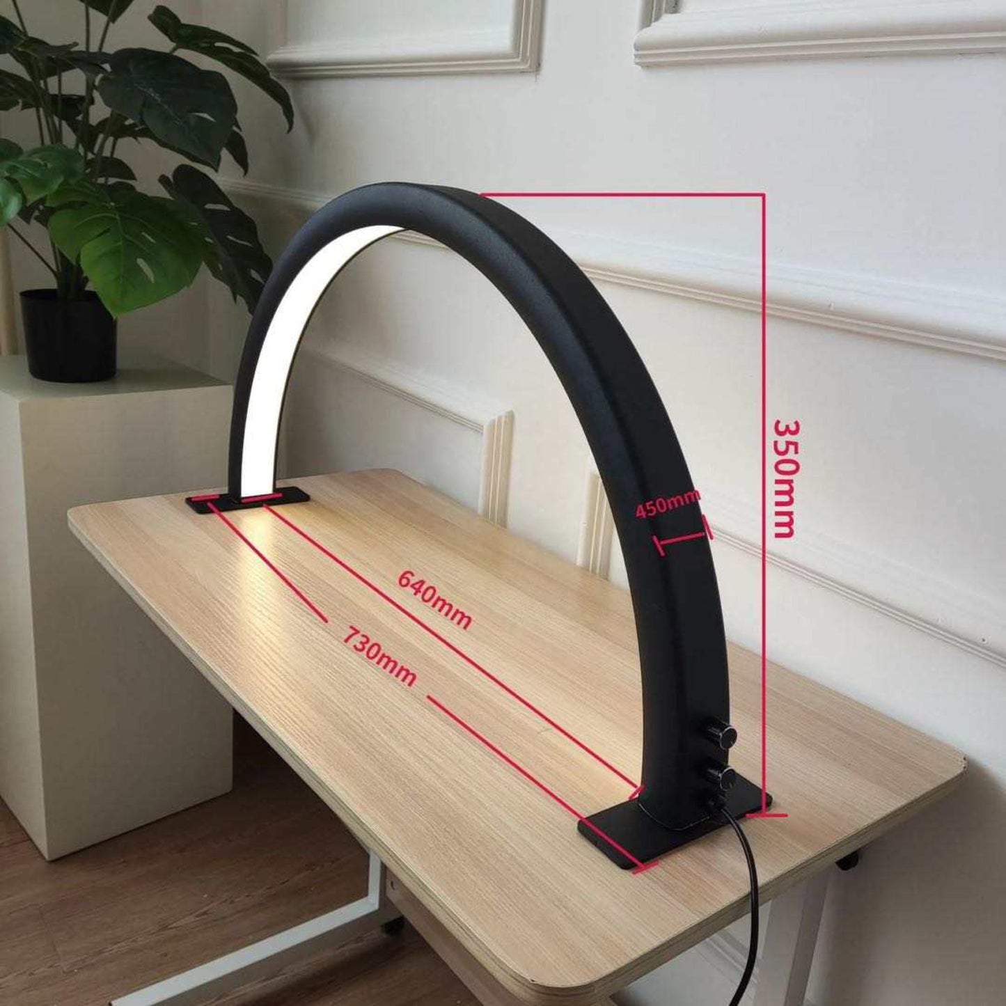 Arch Table Nail Lamp