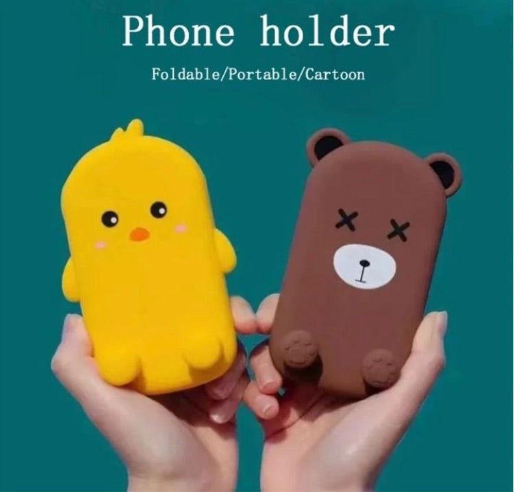 Cute cartoon gadget holder