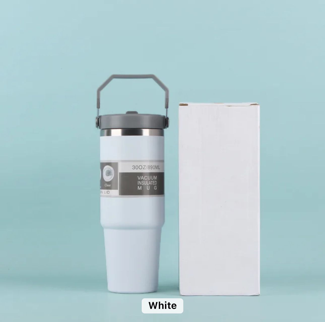 Vacuum insulated mug 30 oz metal tumblr