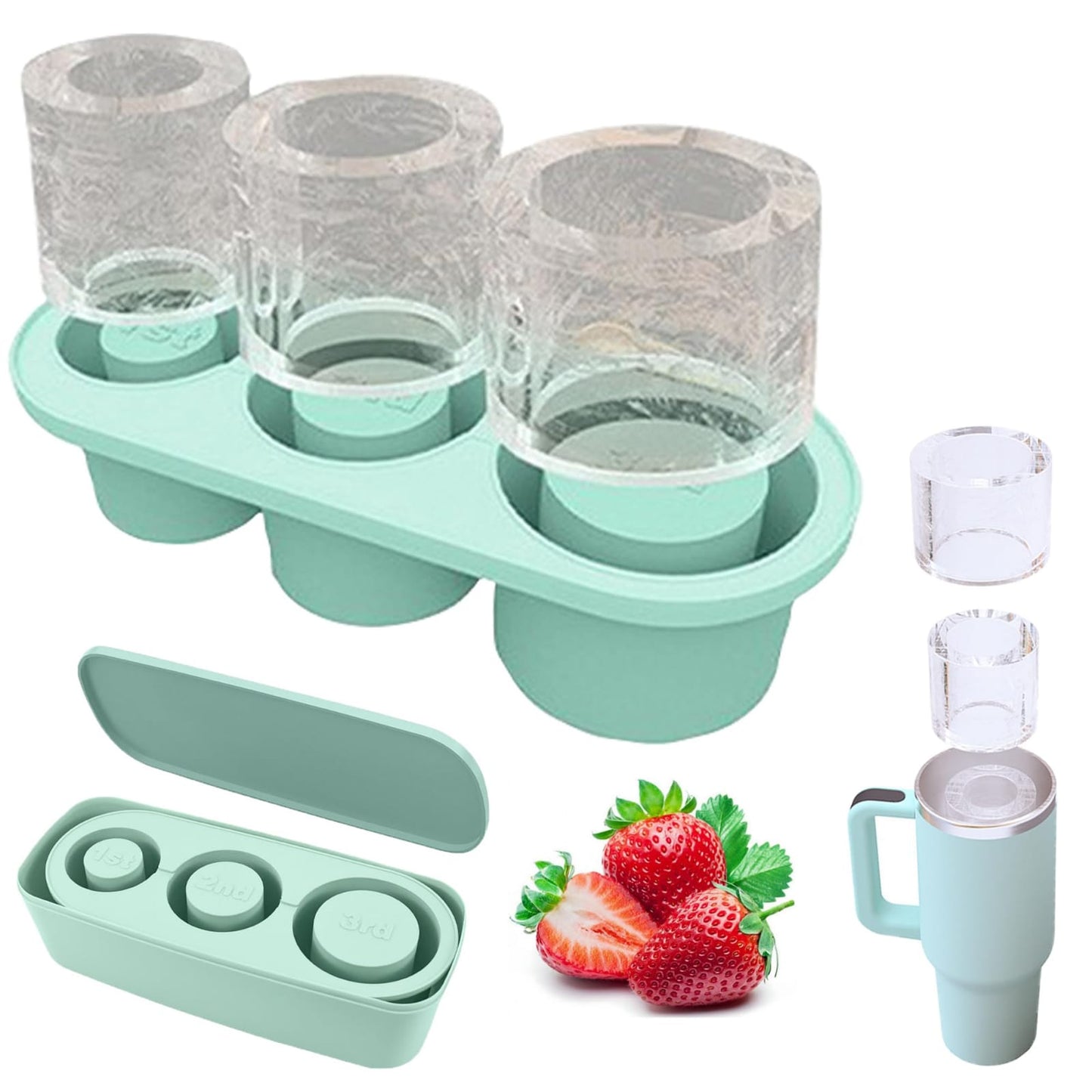 Ice tray with box