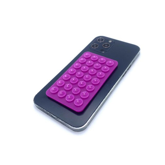 Purple Transparent medium size Double sided sticky grippy