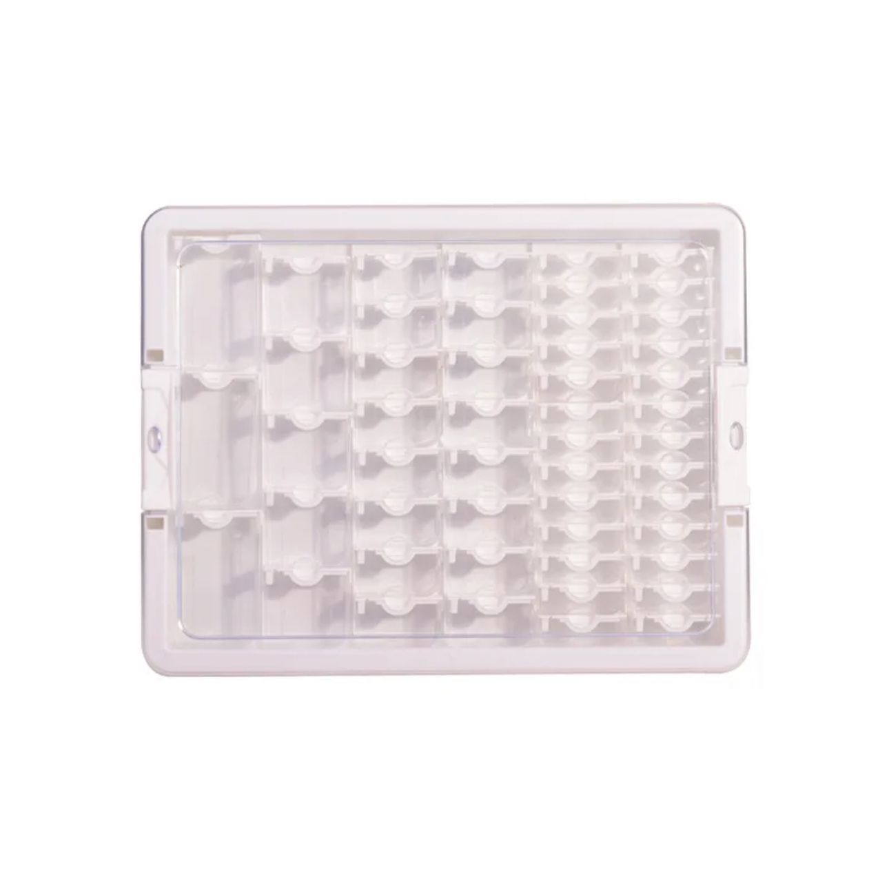 Plastic storage transparent drawer storage grid (15 to 20)