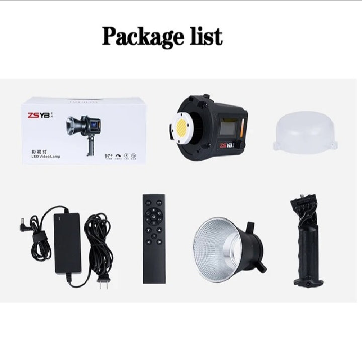 Professional high-quality studio LED light with BX3 tripod bundle