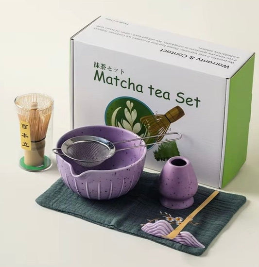 Purple Matcha Tea Set (15-20 Days Delivery Time)
