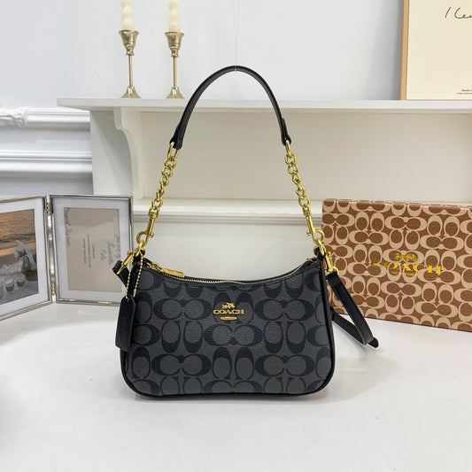 black coach shoulder bag without box