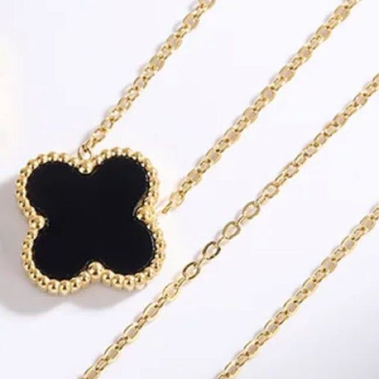 Black Clover Necklace