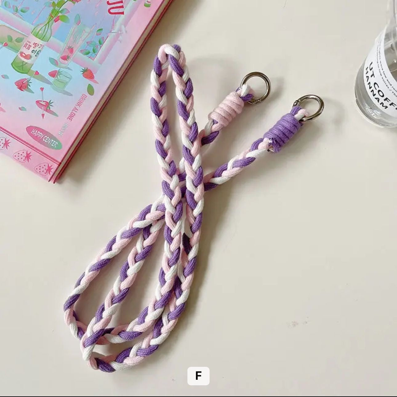 Cross body Braided lanyard