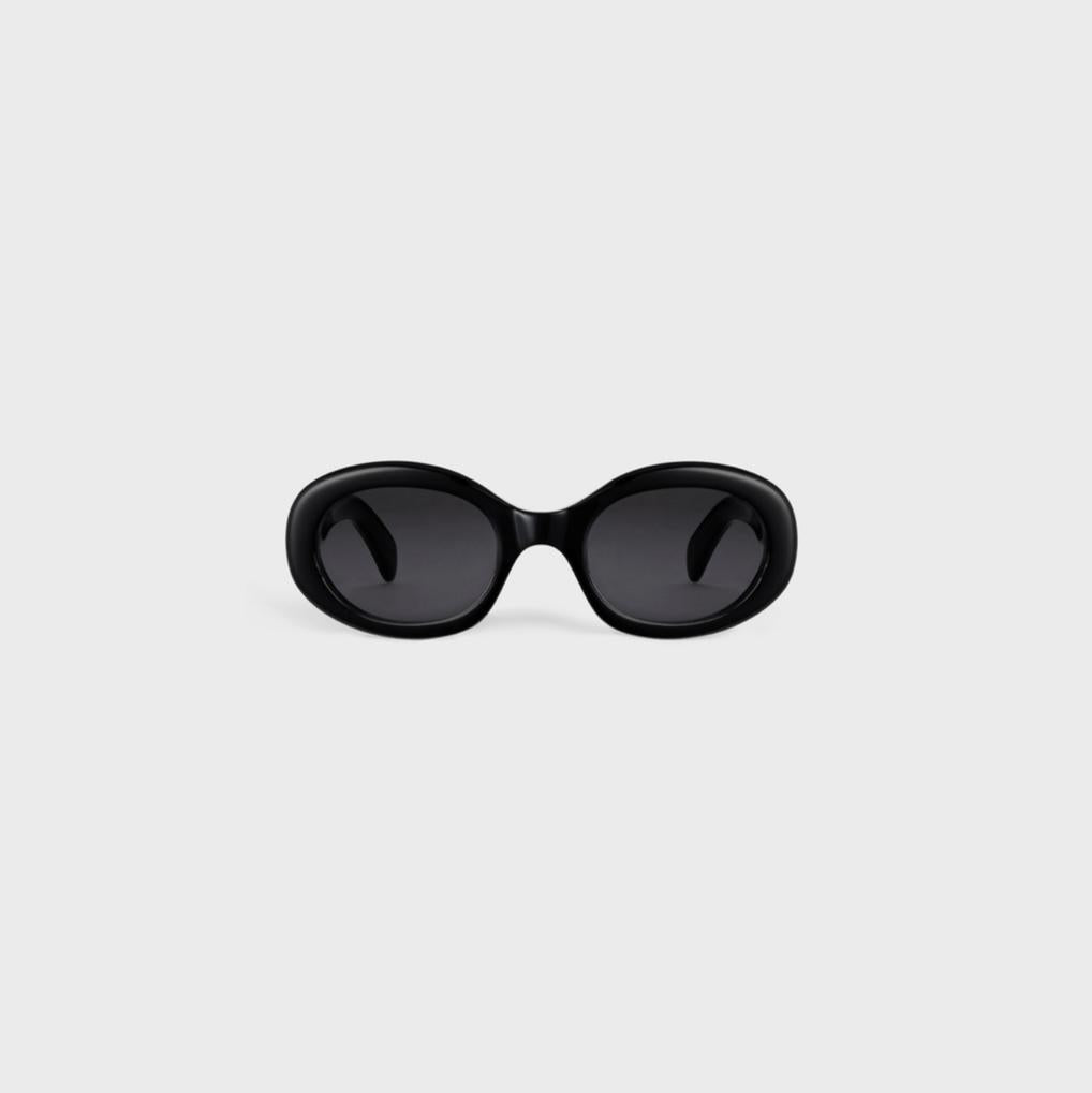 Celine round black glasses Laiba essentials