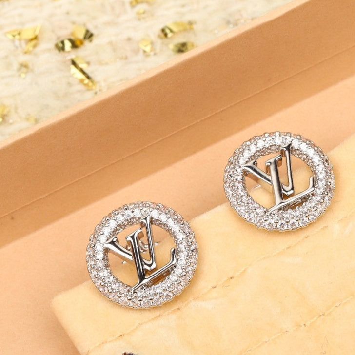 Studded Louis Vuitton studs (pre order)