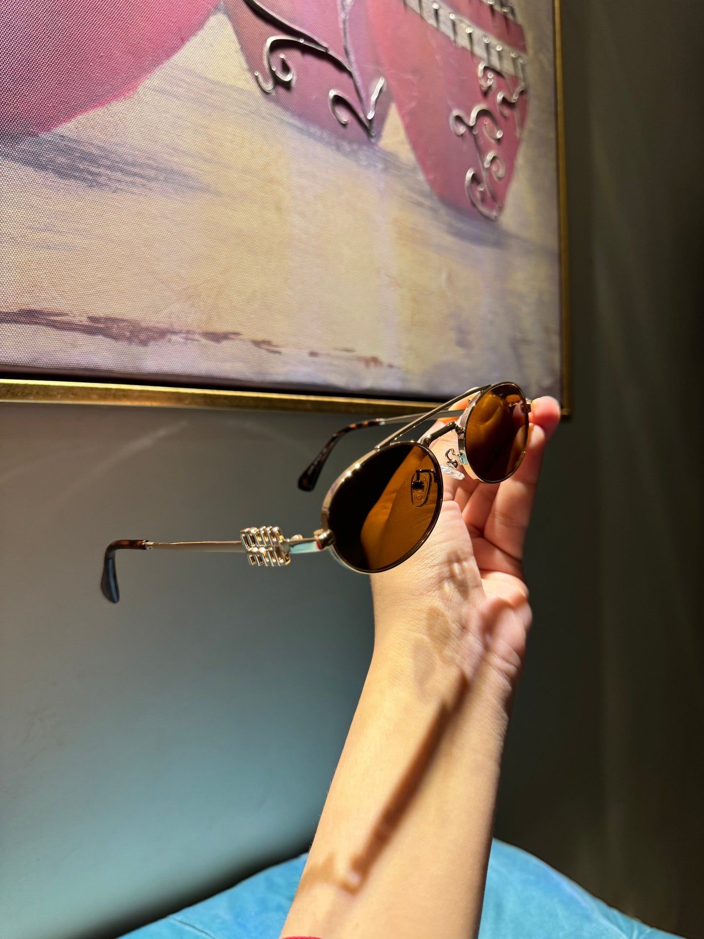 Miu Miu new metal frame glasses