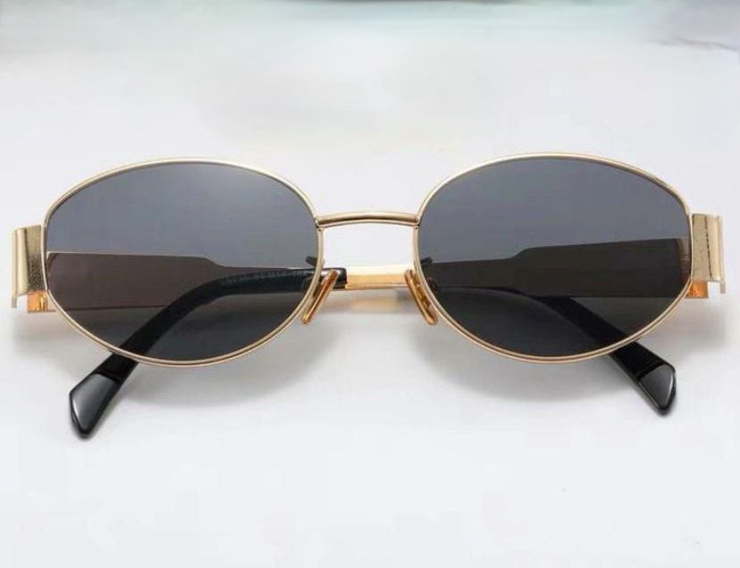 Black Metal frame celine glasses  ( Direct delivery)